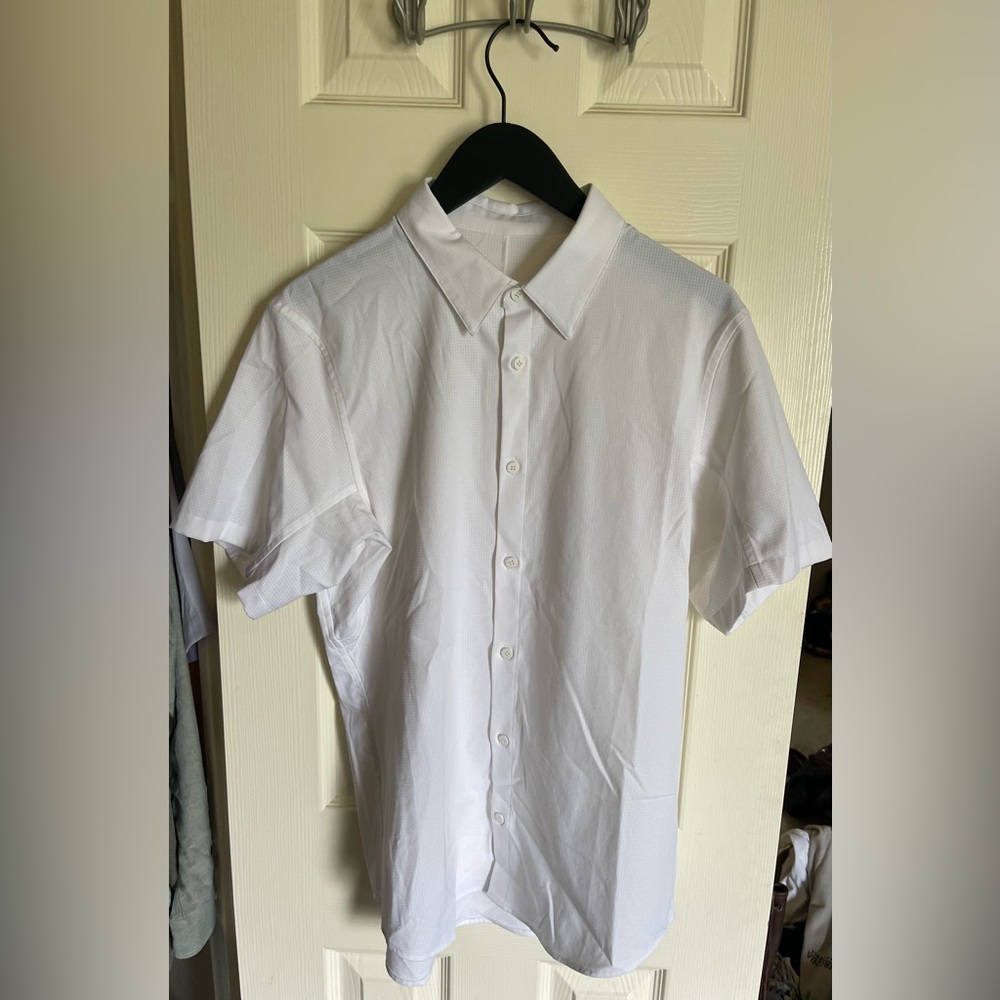 lululemon Airing Easy Short Sleeve White